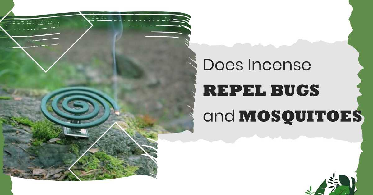 Does incense repel mosquitoes?