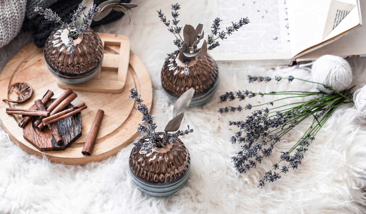 Indulge in a peaceful night's sleep with all-natural lavender incense.