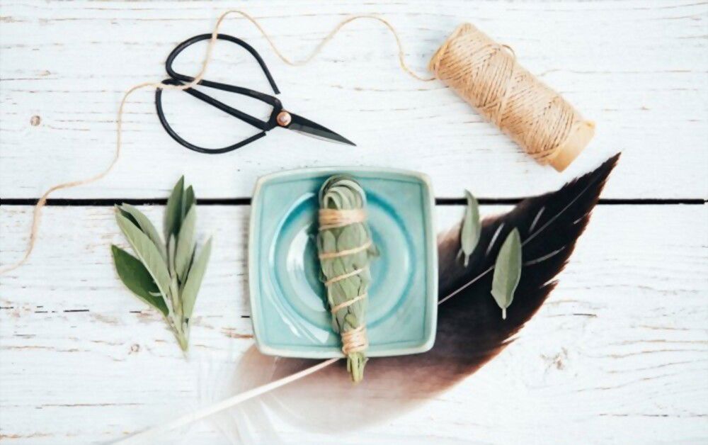 the cleansing energies of white sage Let the cleansing energies of white sage help you on your spiritual journey.