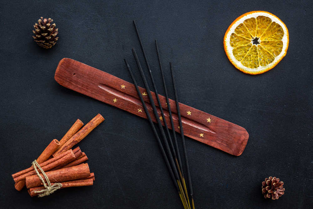 incense Cinnamon incense promotes prosperity and abundance