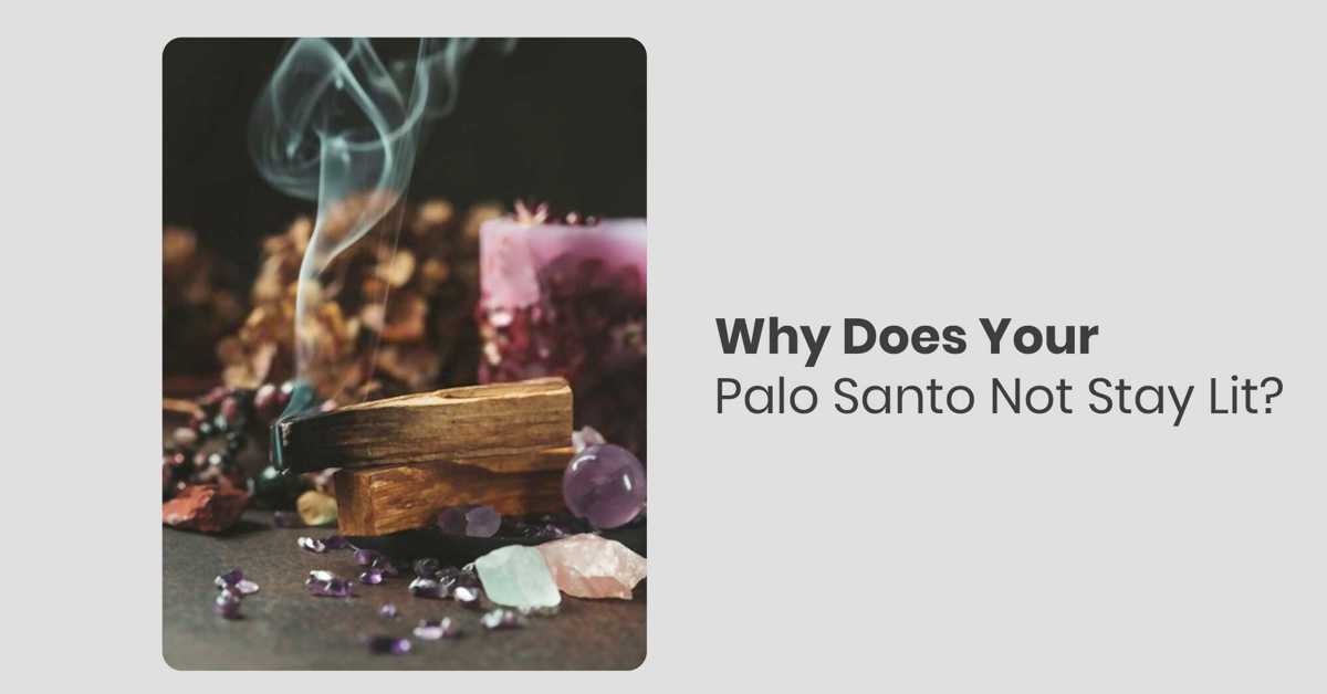 11 Reason Why Does Your Palo Santo Not Stay Lit
