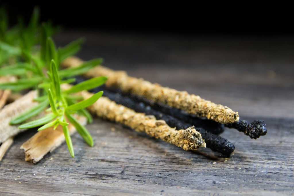 Some rosemary incense sticks.