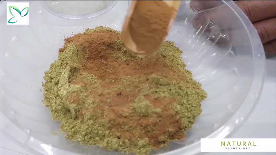 Mix the ingredients together Mix the ingredients together