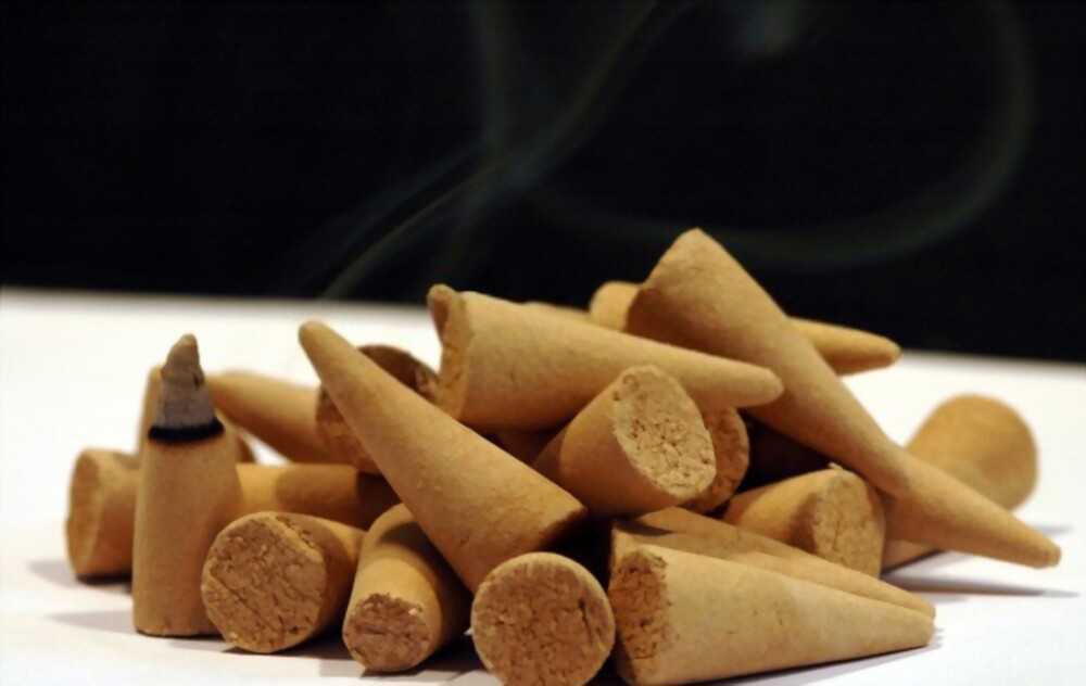 common incense cones A few common incense cones.