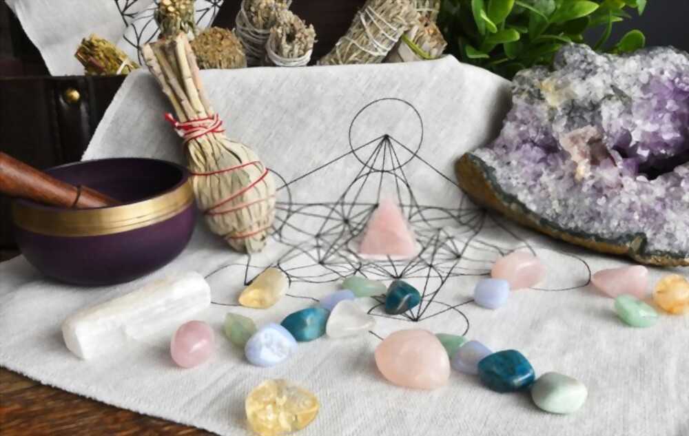 clean crystals The crystals need to be cleansed to remove the aura and negative energies.