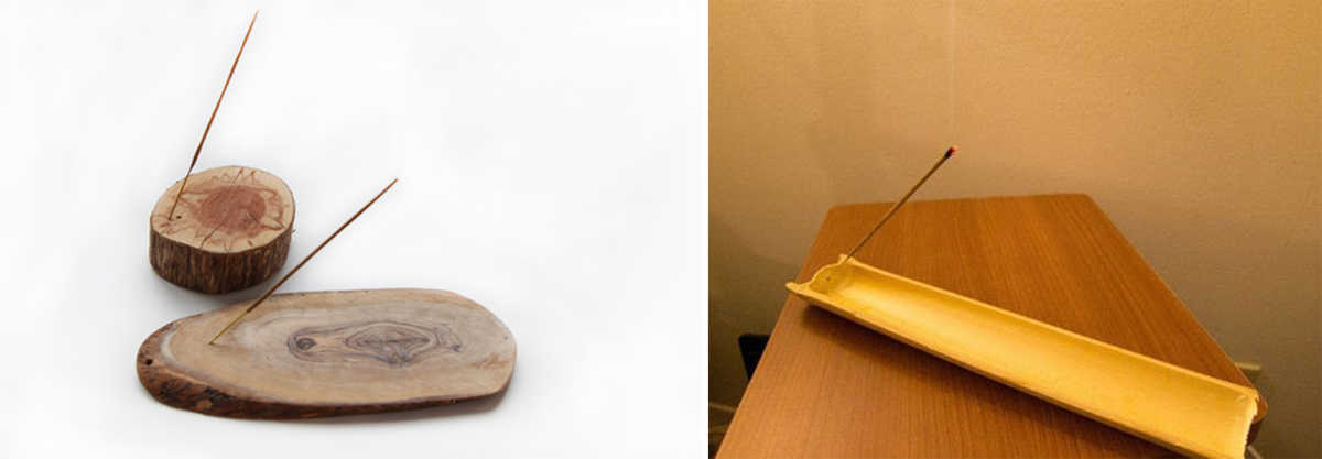 DIY Simple incense burner Simple incense burner DIY made of wood and bamboo.