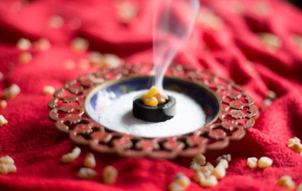 Use resin incense sparingly and follow safety rules.