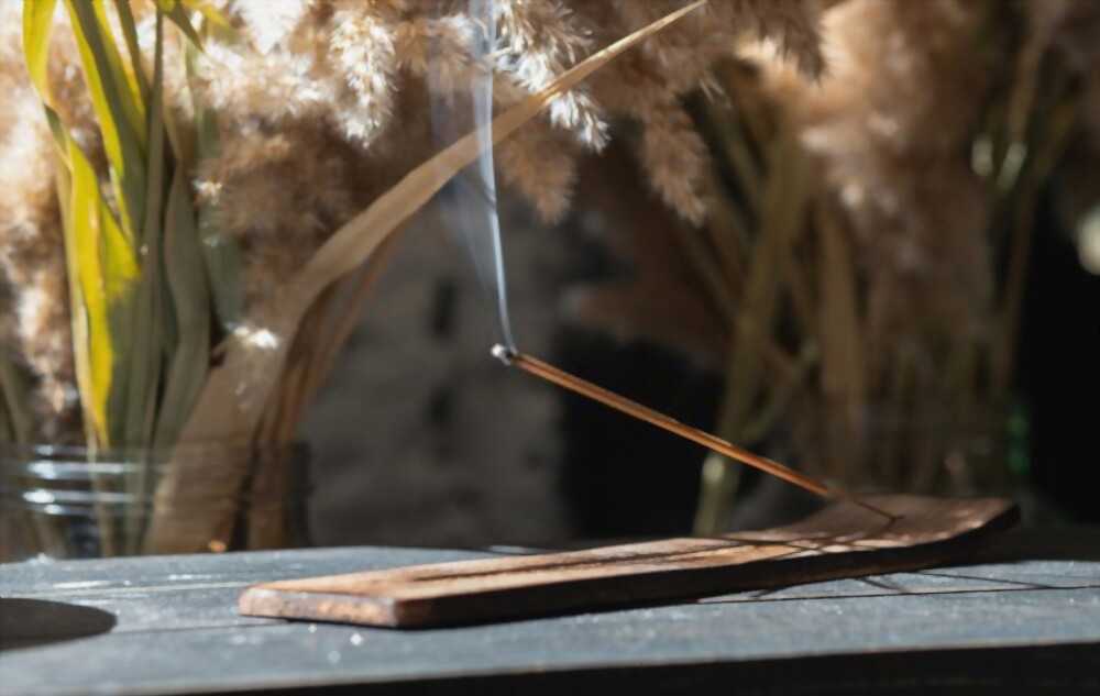 meditating with incense When meditating with incense, relax and focus on your inner self.