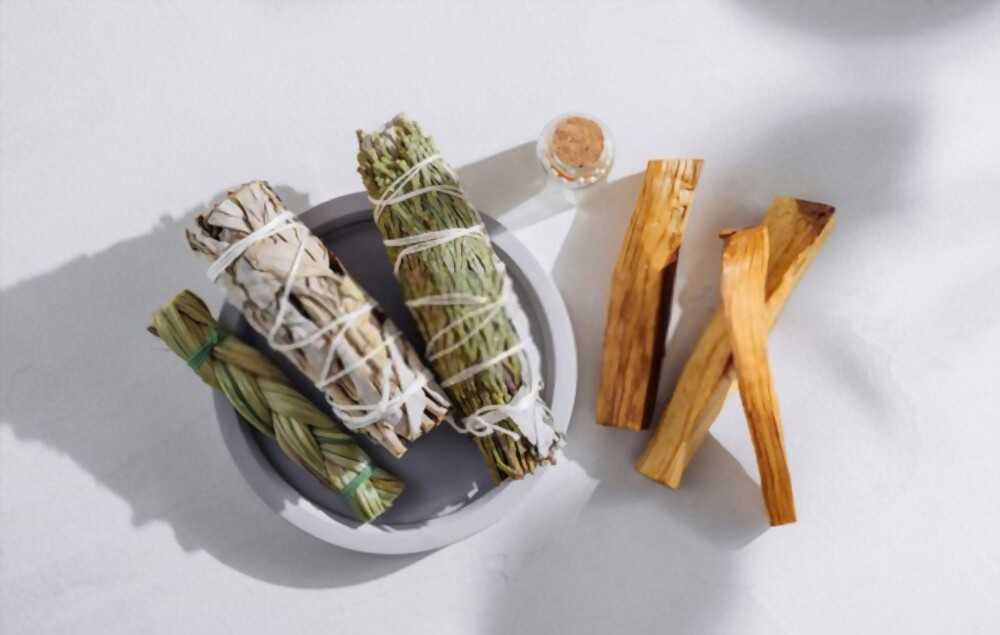 White sage and palo santo are great for removing negative energy.