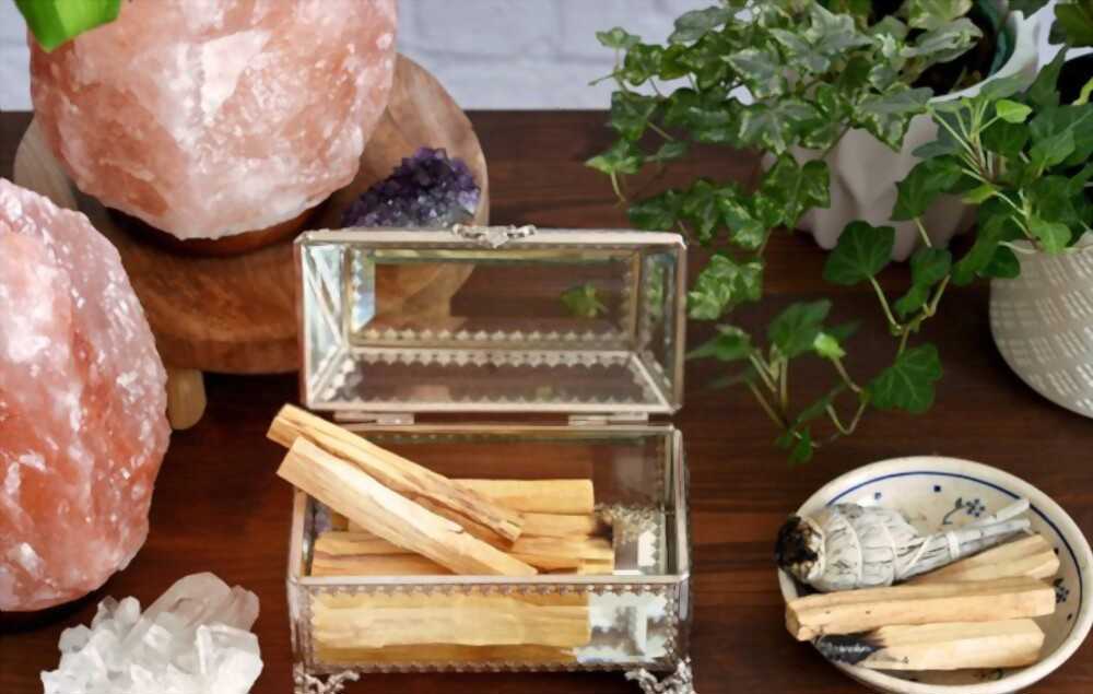 burning Palo Santo for healing Taking a moment to fill my space with the spiritual benefits of Palo Santo.