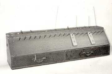 Japanese Senkodokei or geisha house timekeeper Figure 1. Japanese Senkodokei or geisha house timekeeper. Courtesy of the National Science Museum, Tokyo.