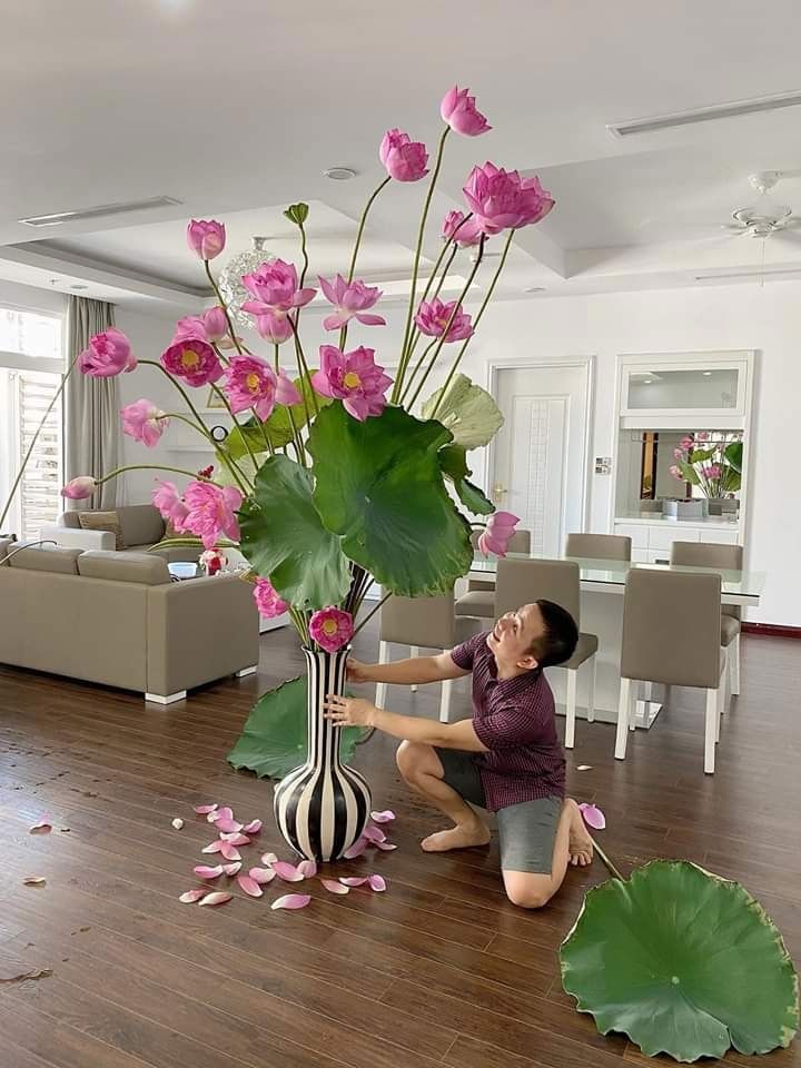Lotus is a popular choice for home decoration